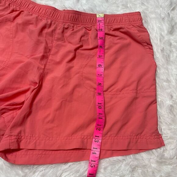 Columbia Womens Size Large Coral Outdoors Nylon Shorts Running Athletic - Picture 9 of 11
